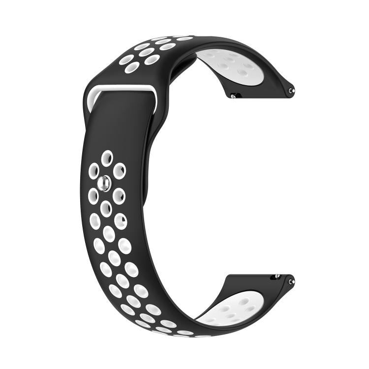 Cinturino per orologio xDfind in silicone bicolore, 20mm, 22mm