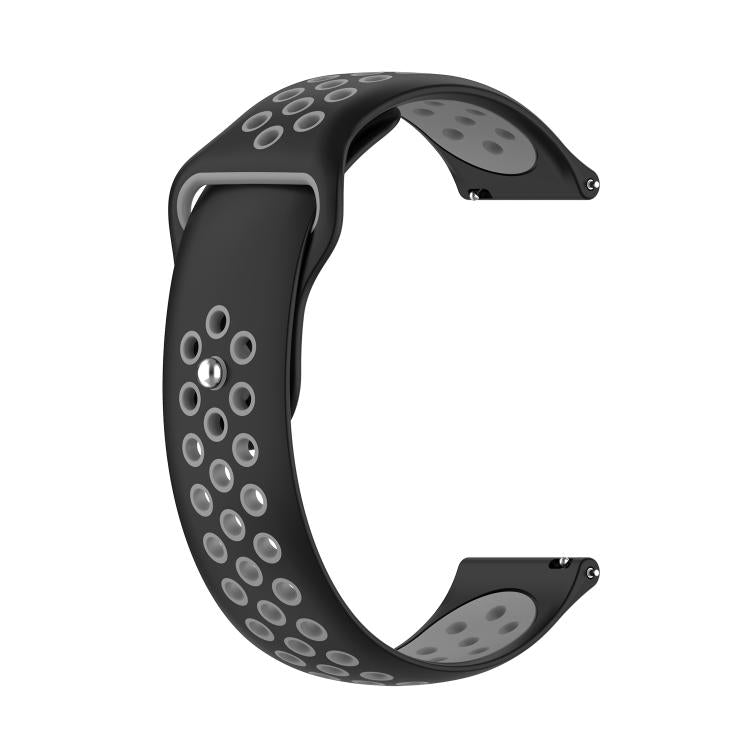 Cinturino per orologio xDfind in silicone bicolore, 20mm, 22mm