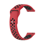 Cinturino per orologio xDfind in silicone bicolore, 20mm, 22mm