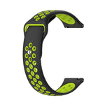 Cinturino per orologio xDfind in silicone bicolore, 20mm, 22mm