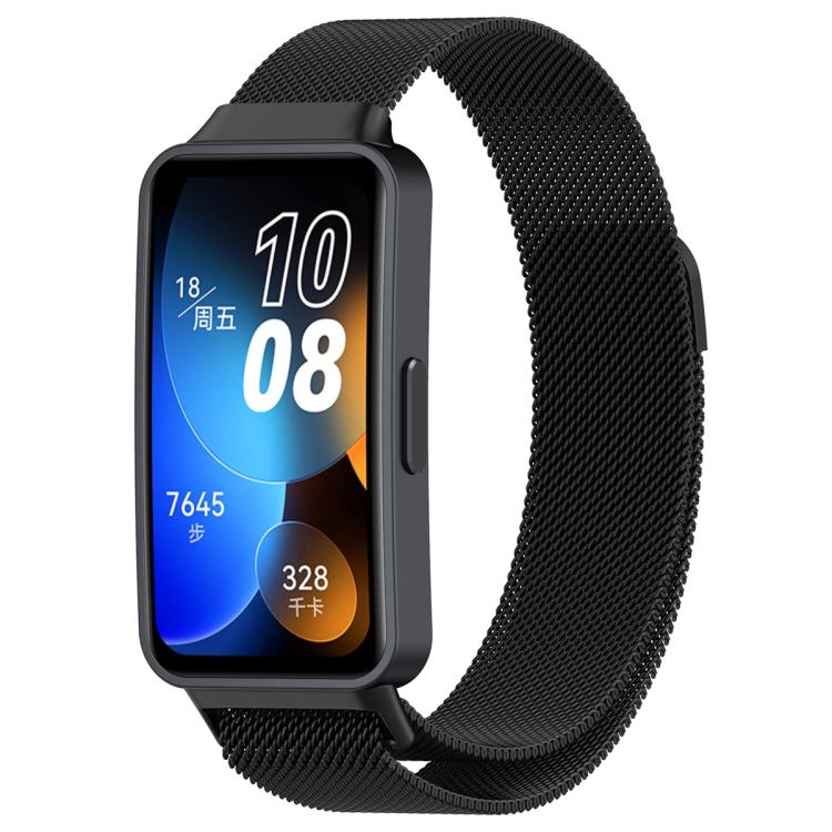 xDfind Cinturino per orologio in metallo milanese, For Huawei Band 10 / 9 / 8
