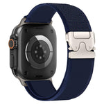 Cinturino per orologio in nylon con fibbia in titanio xDfind e bottone a pressione, For Apple Watch 46mm / 49mm / 45mm / 44mm, For Apple Watch 42mm / 41mm / 40mm / 38mm