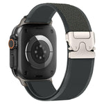 Cinturino per orologio in nylon con fibbia in titanio xDfind e bottone a pressione, For Apple Watch 46mm / 49mm / 45mm / 44mm, For Apple Watch 42mm / 41mm / 40mm / 38mm