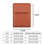 PU05 Borsa per il trasporto con custodia in pelle, for 13.3 inch Laptop, for 14.1 inch Laptop, for 15.4 inch Laptop