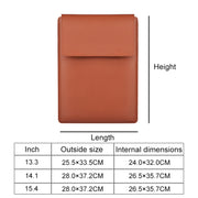 PU05 Borsa per il trasporto con custodia in pelle, for 13.3 inch Laptop, for 14.1 inch Laptop, for 15.4 inch Laptop