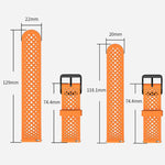Cinturino in silicone xDfind, For Xiaomi Watch S4 Sport 20mm, For Xiaomi Watch S4 Sport 22mm