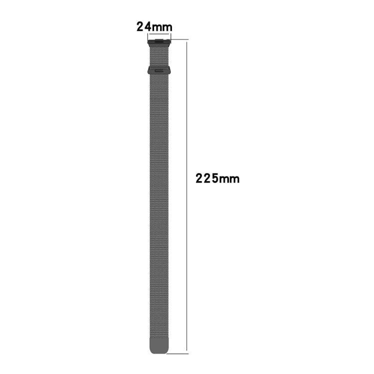 xDfind Cinturino per orologio in metallo milanese, For Huawei Watch Fit3 / Fit4 / Fit4 Pro