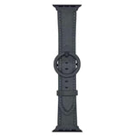 Cinturino per orologio in pelle con fibbia rotonda xDfind, For Apple Watch 46mm / 49mm / 45mm / 44mm, For Apple Watch 42mm / 41mm / 40mm / 38mm