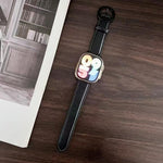 Cinturino per orologio in pelle con fibbia rotonda xDfind, For Apple Watch 46mm / 49mm / 45mm / 44mm, For Apple Watch 42mm / 41mm / 40mm / 38mm