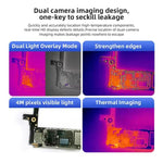 Termocamera a doppio spettro QianLi L256 iStele con termometro a cortocircuito, QianLi L256