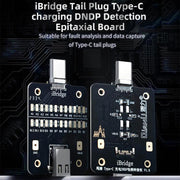 Scheda epitassiale di ricarica con connettore posteriore QianLi iBridge e rilevamento DNDP., Type-C, 8 Pin