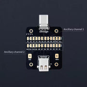 Scheda epitassiale di ricarica con connettore posteriore QianLi iBridge e rilevamento DNDP., Type-C, 8 Pin