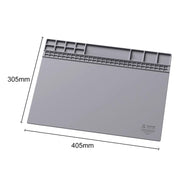 Tappetino isolante in silicone resistente al calore per scrivania Mega-Idea B440, B440