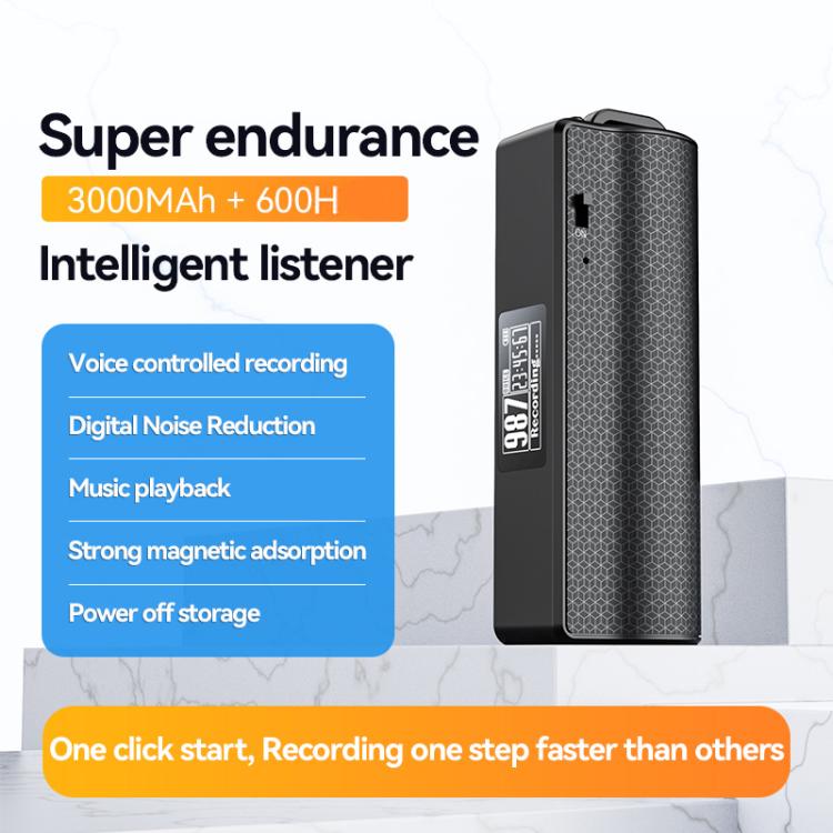 JNN Q70P Display OLED, magnetico, riduzione del rumore, registrazione vocale, penna, supporto per il controllo tramite app, 8GB, 16GB, 32GB, 64GB, 128GB