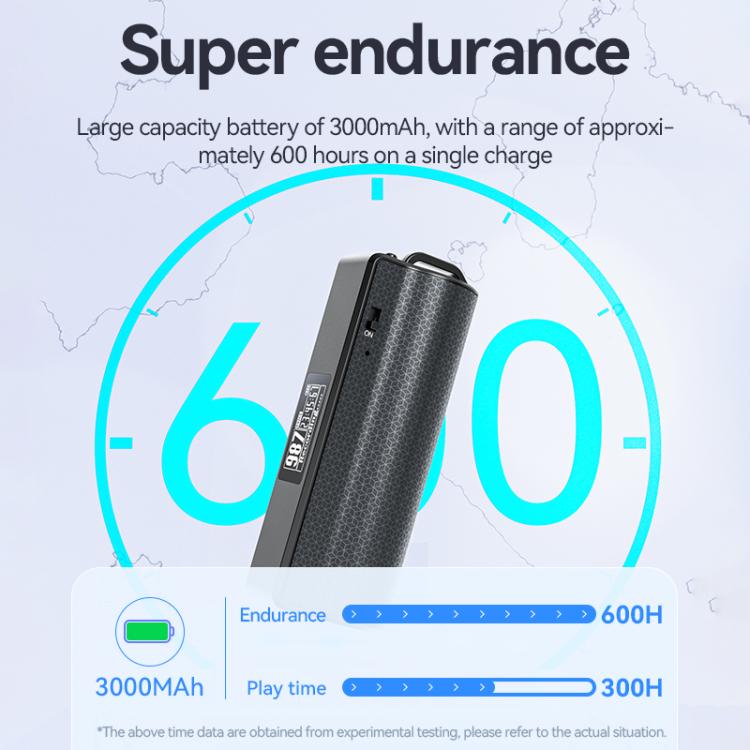 JNN Q70P Display OLED, magnetico, riduzione del rumore, registrazione vocale, penna, supporto per il controllo tramite app, 8GB, 16GB, 32GB, 64GB, 128GB