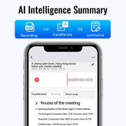 Registratore magnetico portatile intelligente JNN M29A con intelligenza artificiale e controllo tramite app., 8GB, 16GB, 32GB, 64GB, 128GB