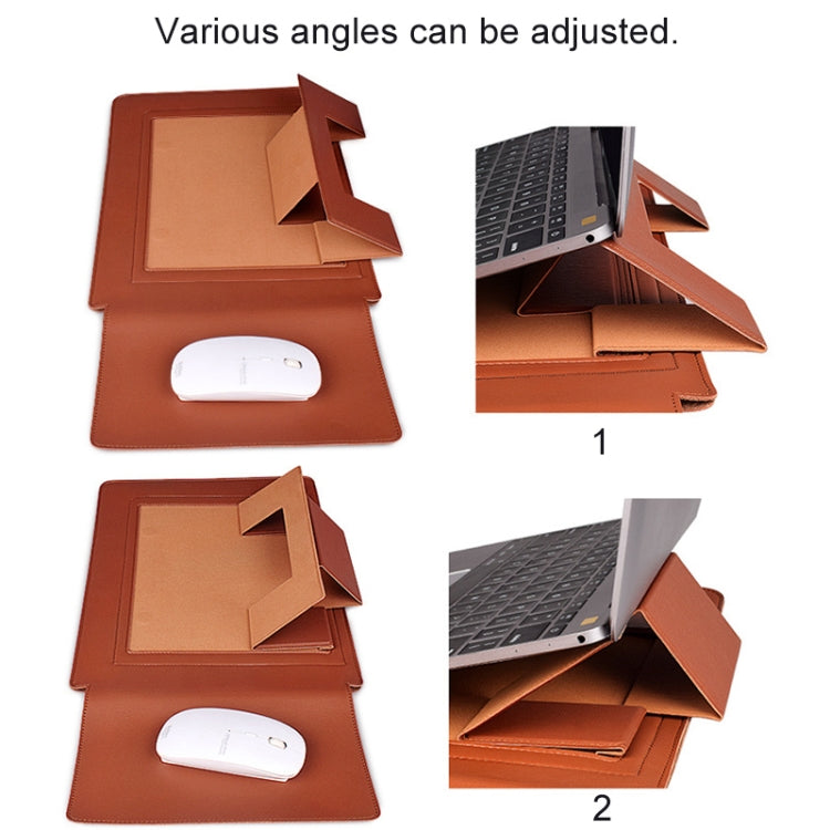 PU05 Custodia in pelle con custodia per il trasporto con custodia piccola, for 13.3 inch Laptop, for 14.1 inch Laptop, for 15.4 inch Laptop