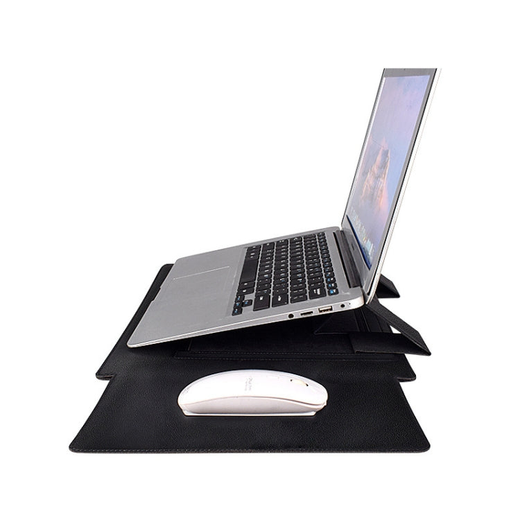 PU05 Custodia in pelle con custodia per il trasporto con custodia piccola, for 13.3 inch Laptop, for 14.1 inch Laptop, for 15.4 inch Laptop