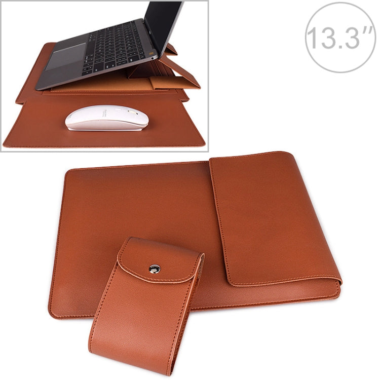 PU05 Custodia in pelle con custodia per il trasporto con custodia piccola, for 13.3 inch Laptop, for 14.1 inch Laptop, for 15.4 inch Laptop