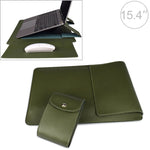 PU05 Custodia in pelle con custodia per il trasporto con custodia piccola, for 13.3 inch Laptop, for 14.1 inch Laptop, for 15.4 inch Laptop