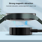 Cavo di ricarica magnetico in lega di alluminio xDfind per Samsung Galaxy Watch Ultra / 7 / 6 / 5 Pro / 4 / 3, USB-A, USB-C
