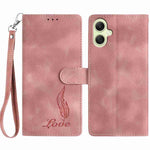 Custodia per telefono in similpelle con effetto piuma goffrato, piacevole al tatto., For Samsung Galaxy A57 5G, For Samsung Galaxy A37 5G, For Samsung Galaxy A06 5G