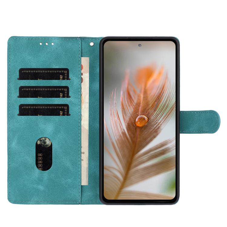 Custodia per telefono in similpelle con effetto piuma goffrato, piacevole al tatto., For Samsung Galaxy A73, For Samsung Galaxy A03 Core, For Samsung Galaxy A33 5G
