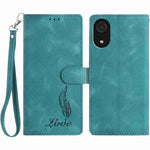 Custodia per telefono in similpelle con effetto piuma goffrato, piacevole al tatto., For Samsung Galaxy A73, For Samsung Galaxy A03 Core, For Samsung Galaxy A33 5G