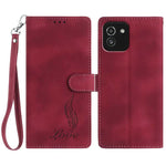 Custodia per telefono in similpelle con effetto piuma goffrato, piacevole al tatto., For Samsung Galaxy A03, For Samsung Galaxy A13 4G, For Samsung Galaxy A22 4G