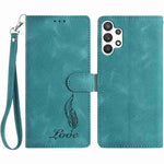 Custodia per telefono in similpelle con effetto piuma goffrato, piacevole al tatto., For Samsung Galaxy A03, For Samsung Galaxy A13 4G, For Samsung Galaxy A22 4G