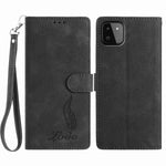 Custodia per telefono in similpelle con effetto piuma goffrato, piacevole al tatto., For Samsung Galaxy A22 5G, For Samsung Galaxy A32 4G, For Samsung Galaxy A72