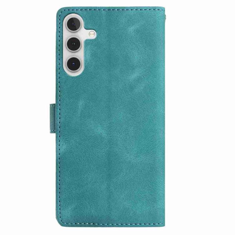 Custodia per telefono in similpelle con effetto piuma goffrato, piacevole al tatto., For Samsung Galaxy A16 4G, For Samsung Galaxy A06 4G, For Samsung Galaxy A15 5G