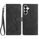 Custodia per telefono in similpelle con effetto piuma goffrato, piacevole al tatto., For Samsung Galaxy A57 5G, For Samsung Galaxy A37 5G, For Samsung Galaxy A06 5G