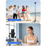 Selfie stick con treppiede automatico e telecomando Bluetooth