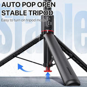 Selfie stick con treppiede automatico e telecomando Bluetooth