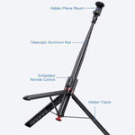 Selfie stick con treppiede automatico e telecomando Bluetooth