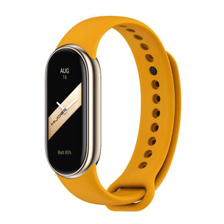 Cinturino per orologio in silicone tinta unita con fibbia in metallo xDfind, For Xiaomi Smart Band 10 / 9 / 8