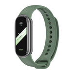 Cinturino per orologio in silicone tinta unita con fibbia in metallo xDfind, For Xiaomi Smart Band 10 / 9 / 8
