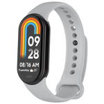 Cinturino per orologio in silicone tinta unita con fibbia in metallo xDfind, For Xiaomi Smart Band 10 / 9 / 8