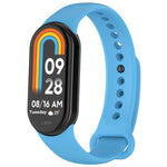 Cinturino per orologio in silicone tinta unita con fibbia in metallo xDfind, For Xiaomi Smart Band 10 / 9 / 8