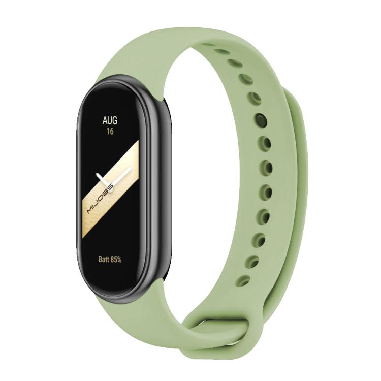 Cinturino per orologio in silicone tinta unita con fibbia in metallo xDfind, For Xiaomi Smart Band 10 / 9 / 8