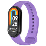 Cinturino per orologio in silicone tinta unita con fibbia in metallo xDfind, For Xiaomi Smart Band 10 / 9 / 8