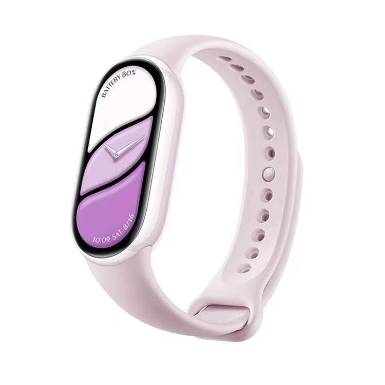 Cinturino per orologio in silicone tinta unita con fibbia in metallo xDfind, For Xiaomi Smart Band 10 / 9 / 8