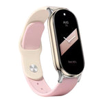 Cinturino per orologio in silicone tinta unita con fibbia in metallo xDfind, For Xiaomi Smart Band 10 / 9 / 8