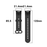 Cinturino per orologio in silicone tinta unita xDfind, For Redmi Watch 2