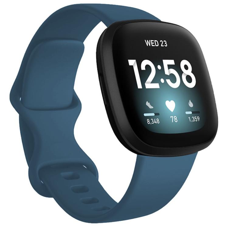 Cinturino in silicone per Fitbit Versa 4 / Versa 3 / Sense2 / Sense xDfind, L