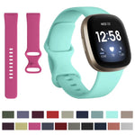 Cinturino in silicone per Fitbit Versa 4 / Versa 3 / Sense2 / Sense xDfind, S