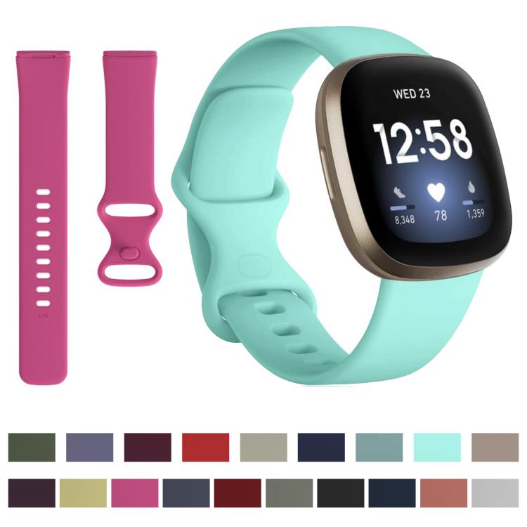 Cinturino in silicone per Fitbit Versa 4 / Versa 3 / Sense2 / Sense xDfind, L