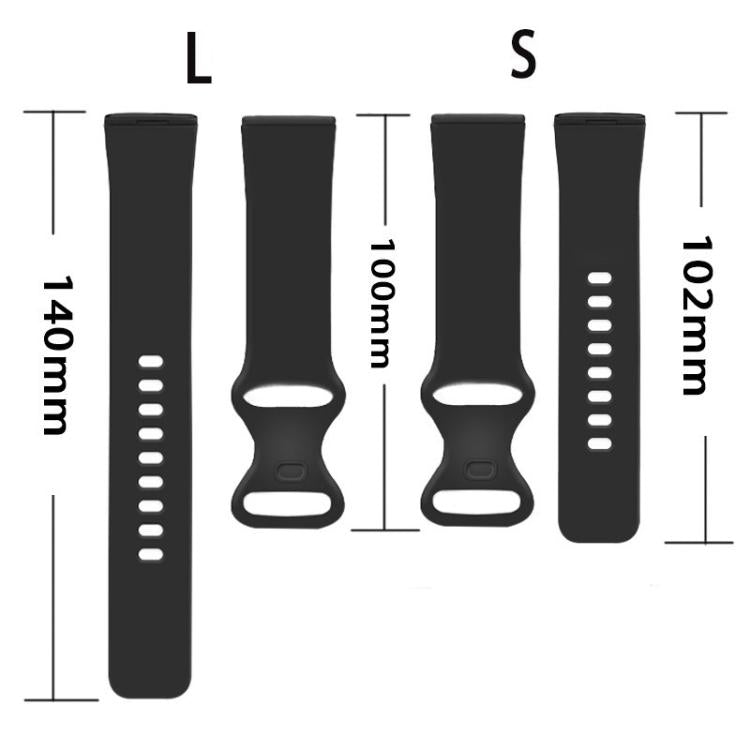 Cinturino in silicone per Fitbit Versa 4 / Versa 3 / Sense2 / Sense xDfind, S