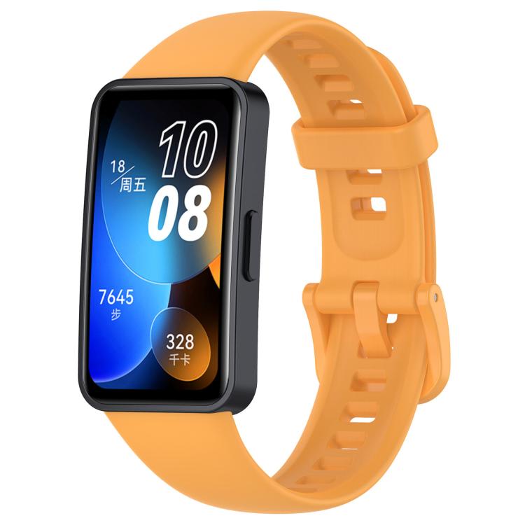 Cinturino per orologio in silicone lucido con bottone a chiodo xDfind, For Huawei Band 10 / 9 / 8